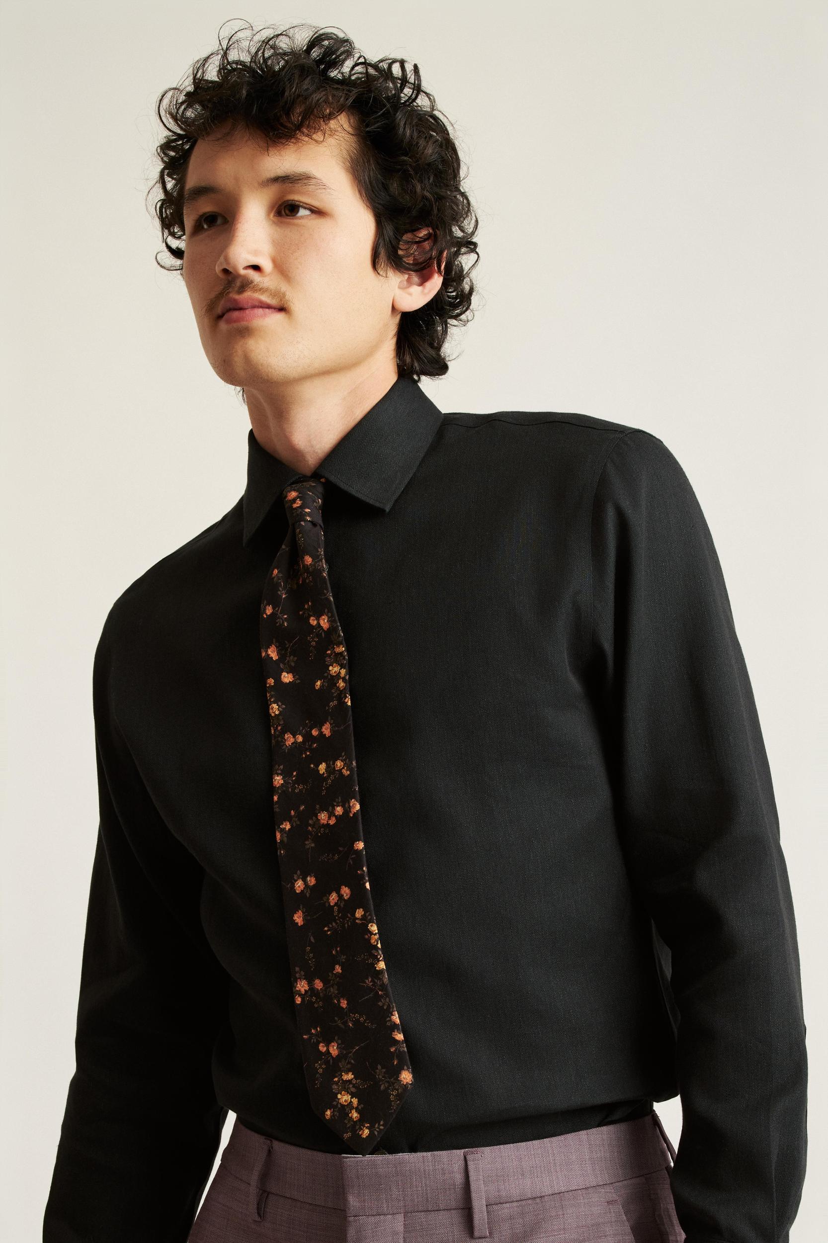 Jetsetter Premium Linen Dress Shirt Product Image