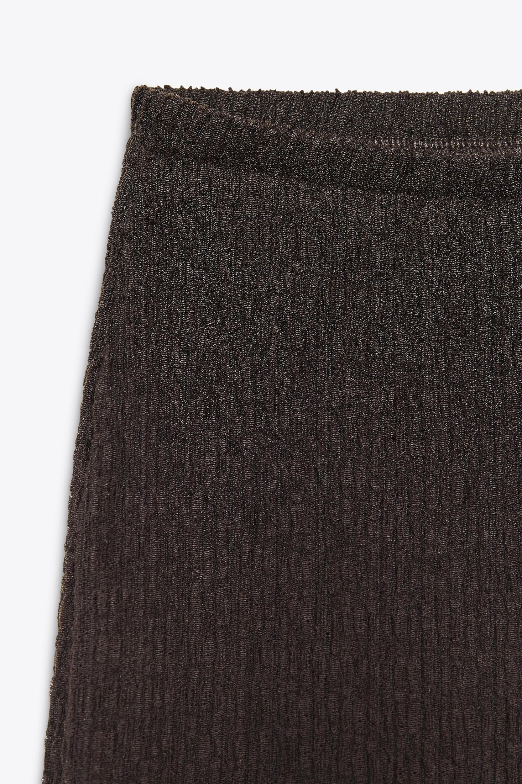 TEXTURED WIDE LEG PANTS Product Image