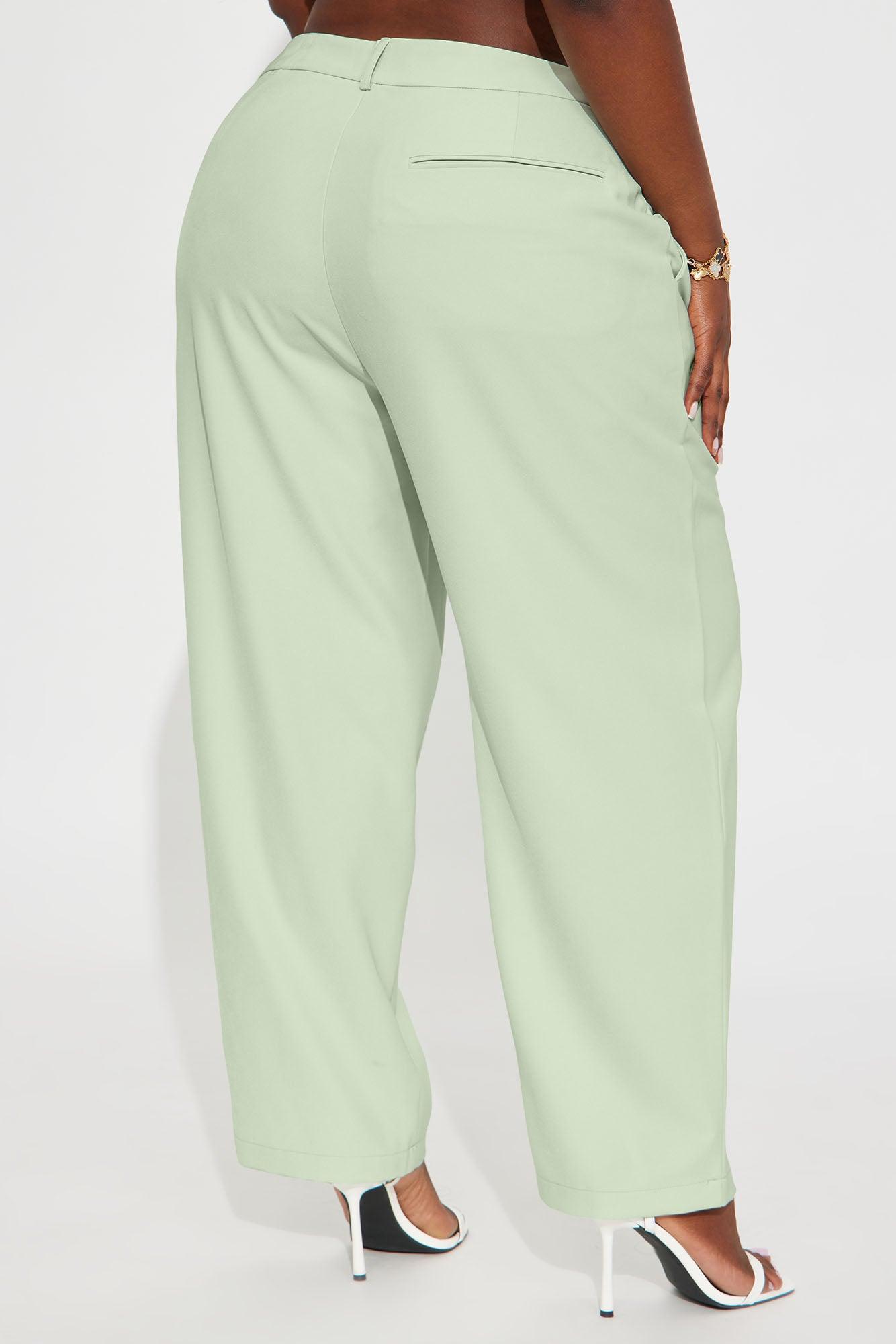 Said Something Trouser - Mint Product Image