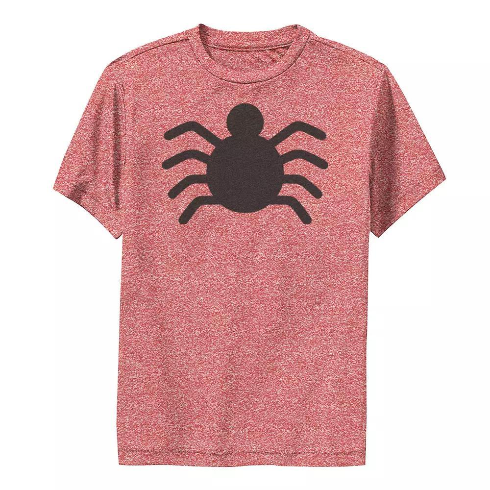 Boys 8-20 Marvel Spider-Man Original Spider Logo Performance Graphic Tee, Boy's, Size: XL, Red Grey Product Image
