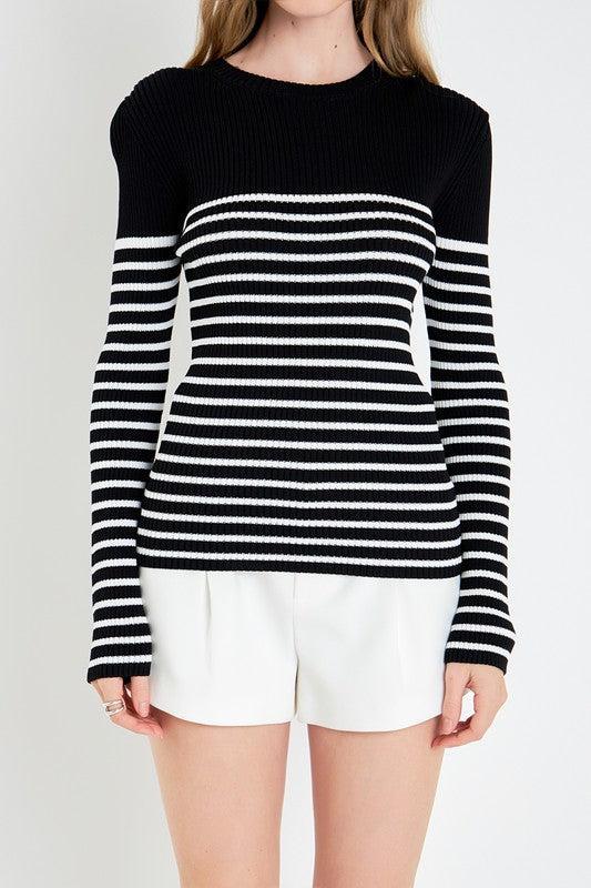 Parie Striped Pullover Product Image