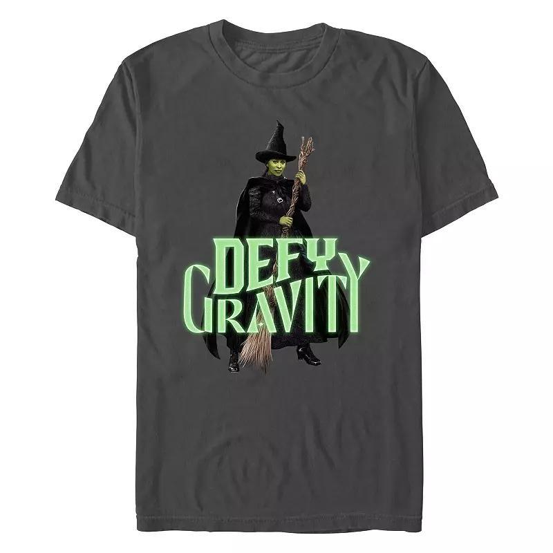 Big & Tall Wicked Elphaba Graphic Tee, Men's, Size: XL Tall, Grey Heather Product Image