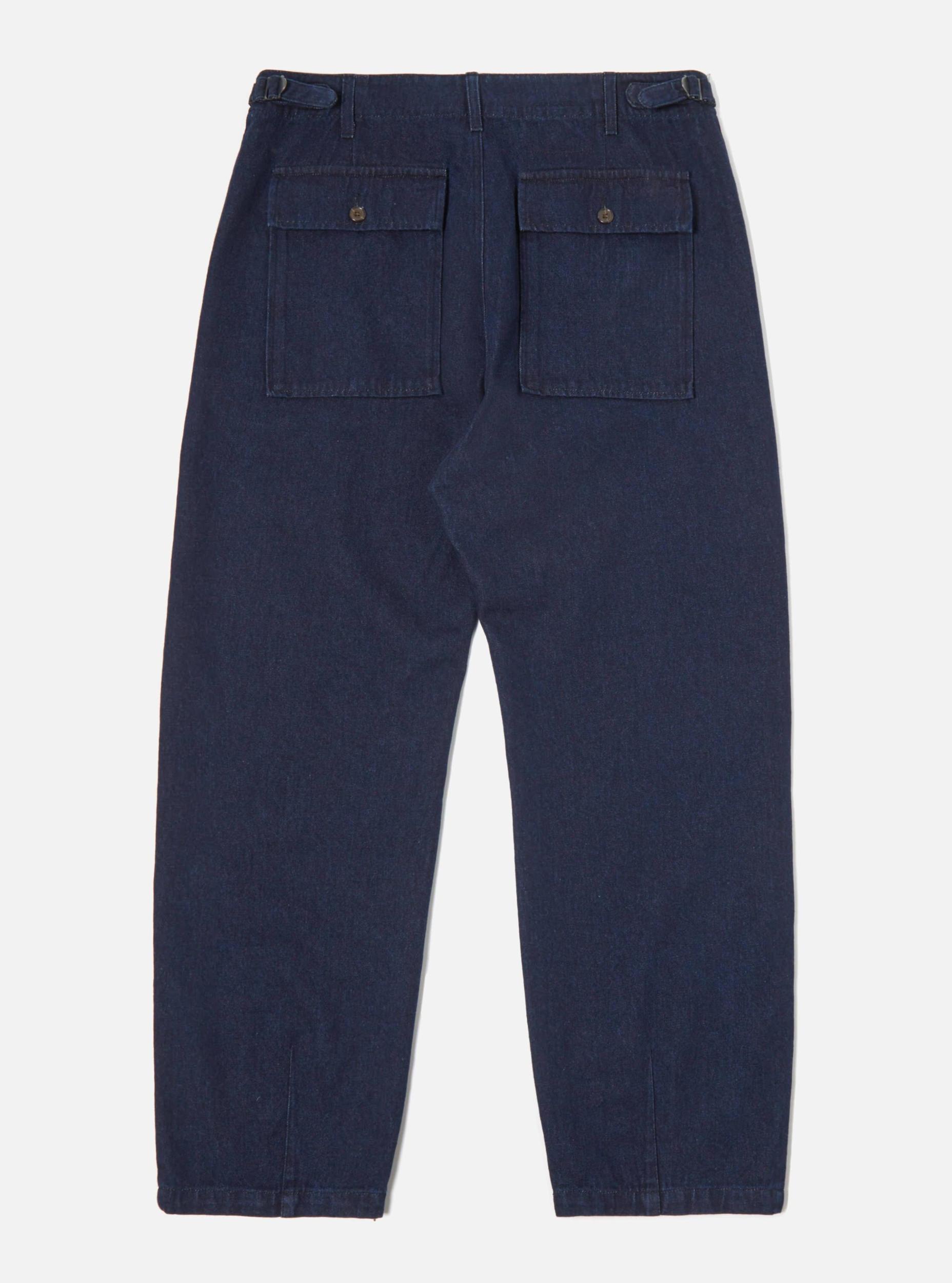 Universal Works Fatigue Pant in 11oz Indigo Denim Product Image