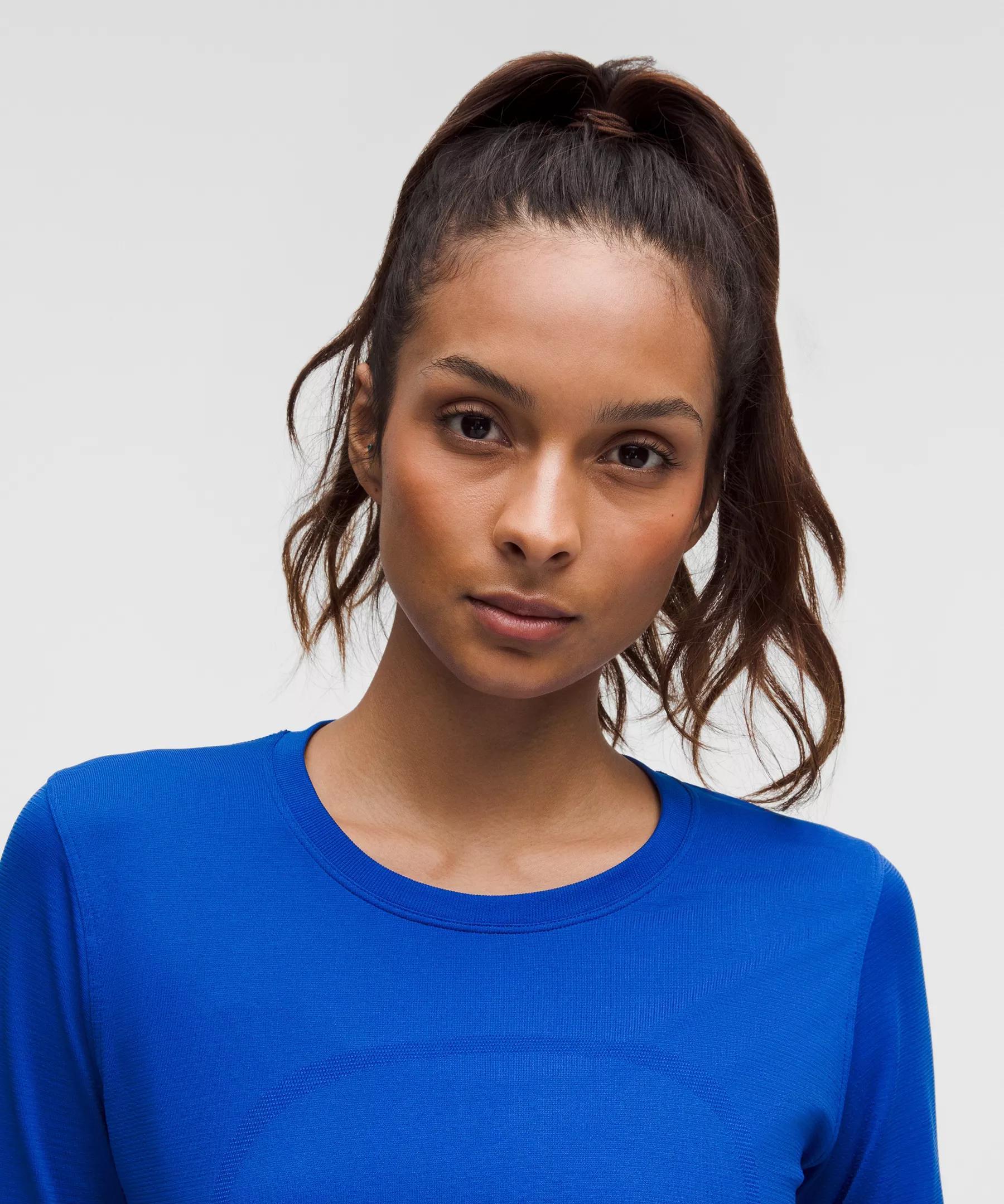 Swiftly Relaxed Long-Sleeve Shirt *Hip Length Product Image