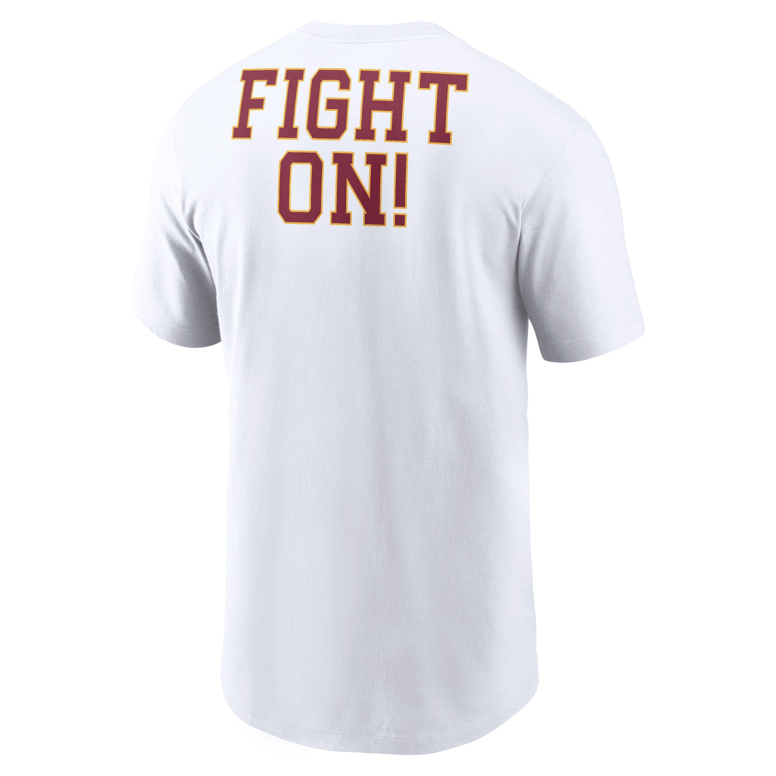 Men's Nike White USC Trojans Blitz 2-Hit T-Shirt, Size: 2XL Product Image