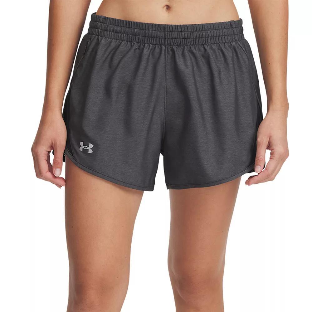 Women's Under Armour Fly-By Shorts, Size: Medium, Vivid Pink Product Image