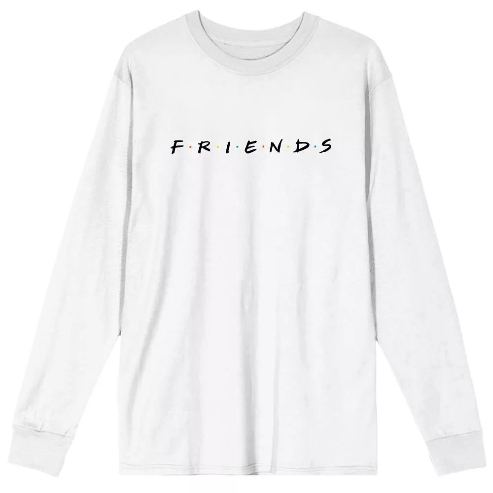 Men's Friends Logo Tee, Size: Medium, White Product Image