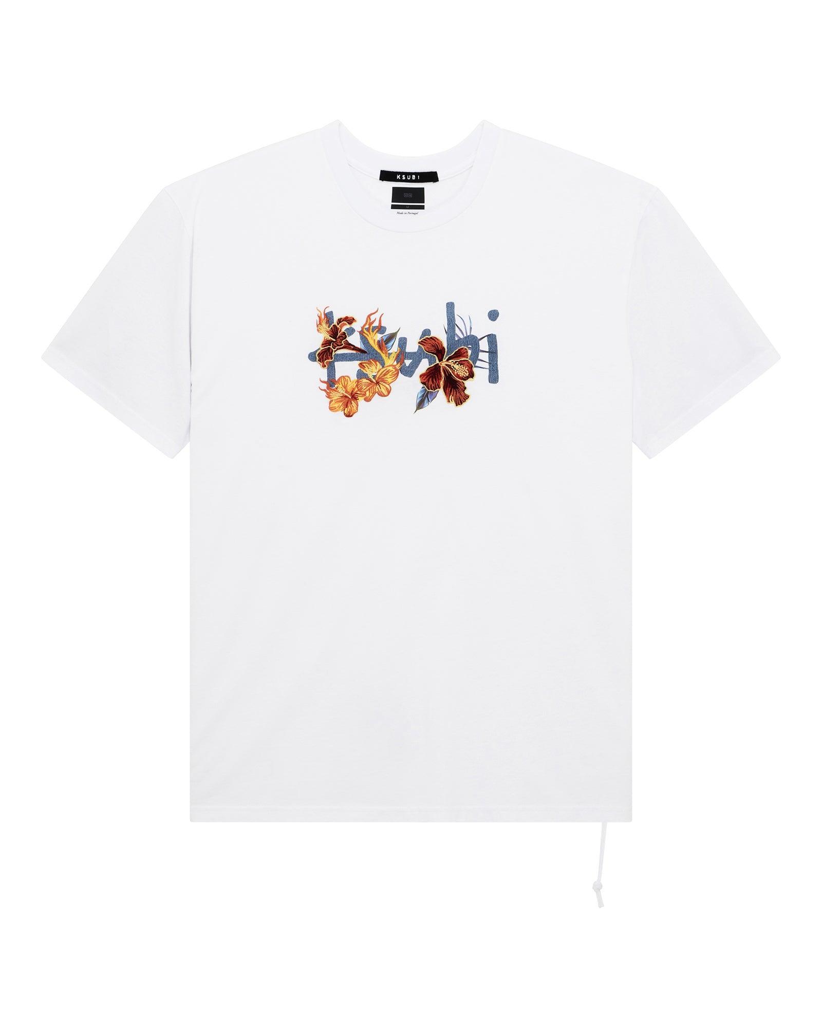 ROMEO BIGGIE SS TEE TRU WHITE Male Product Image