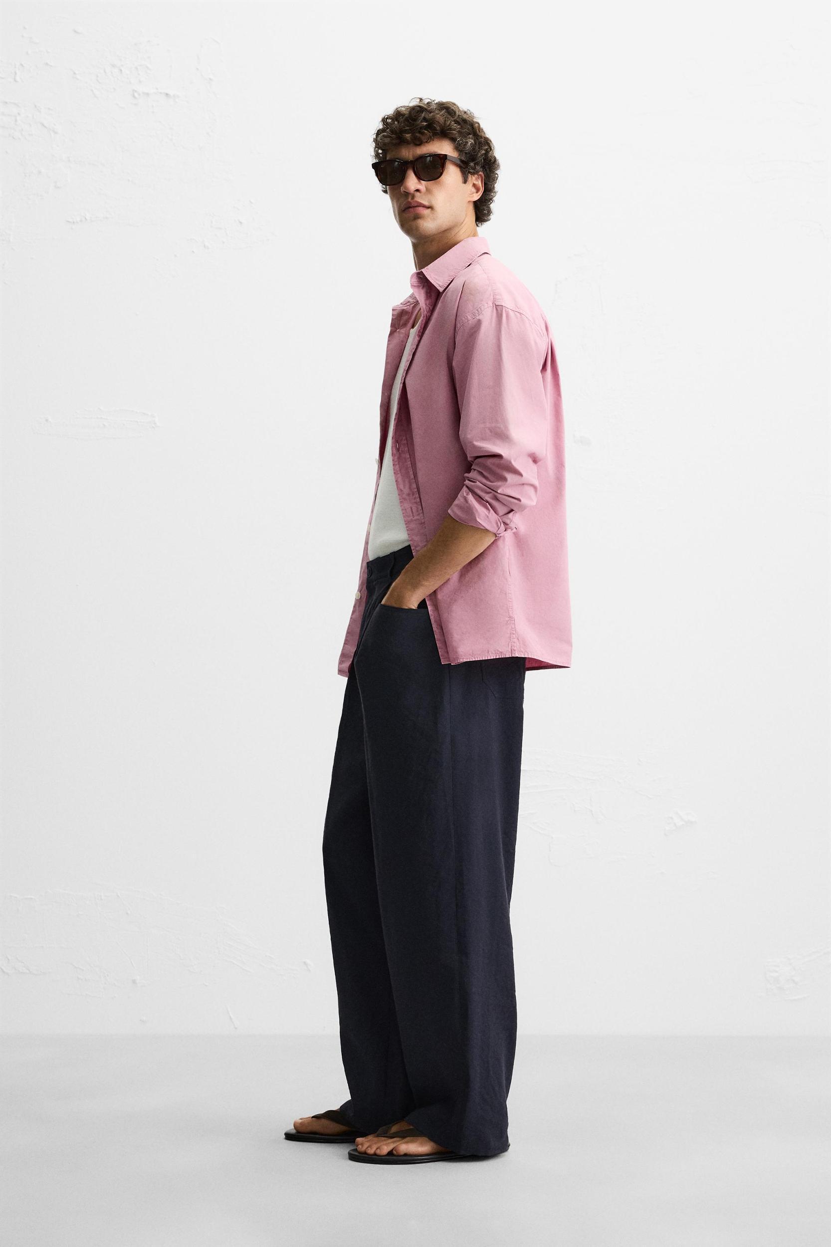 WASHED COTTON SHIRT Product Image