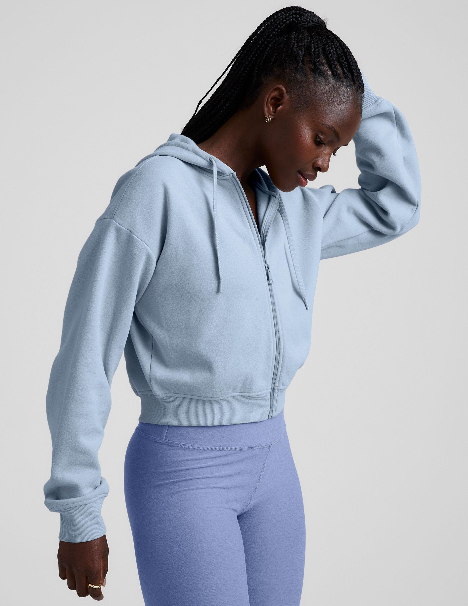 LuxeFleece Zip Up Hoodie Product Image