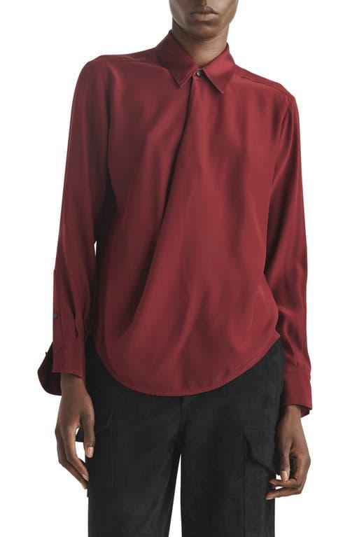 Womens Phillipa Draped Blouse Product Image