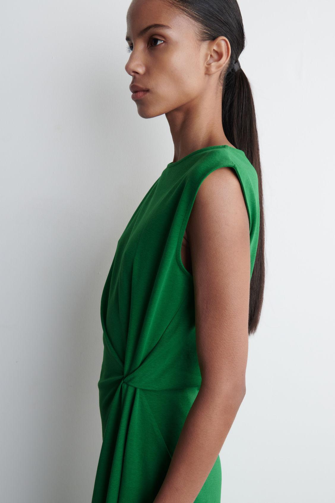 TWIST-DETAIL MIDI DRESS Product Image