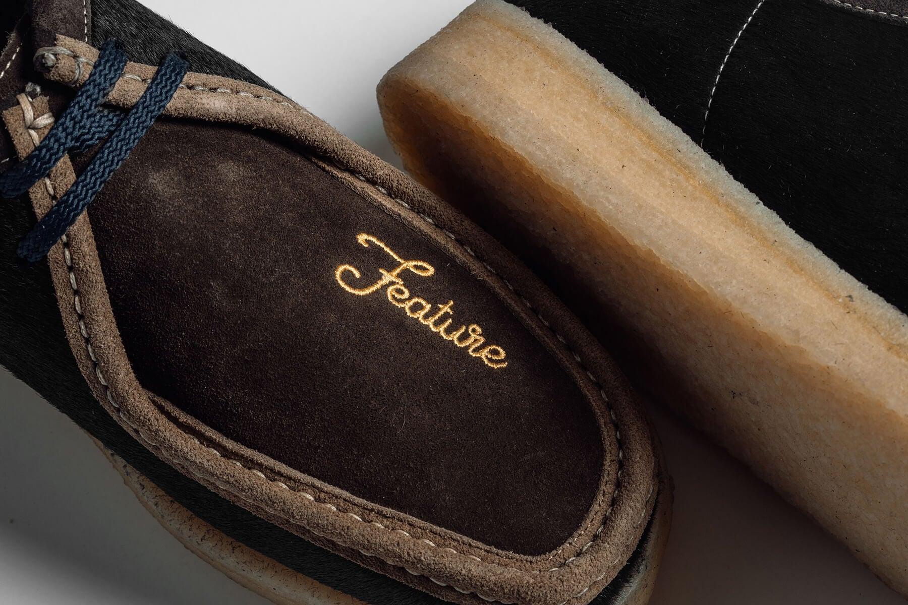 Feature x Padmore & Barnes P204 Original Low Top - Animal/Purple Male Product Image