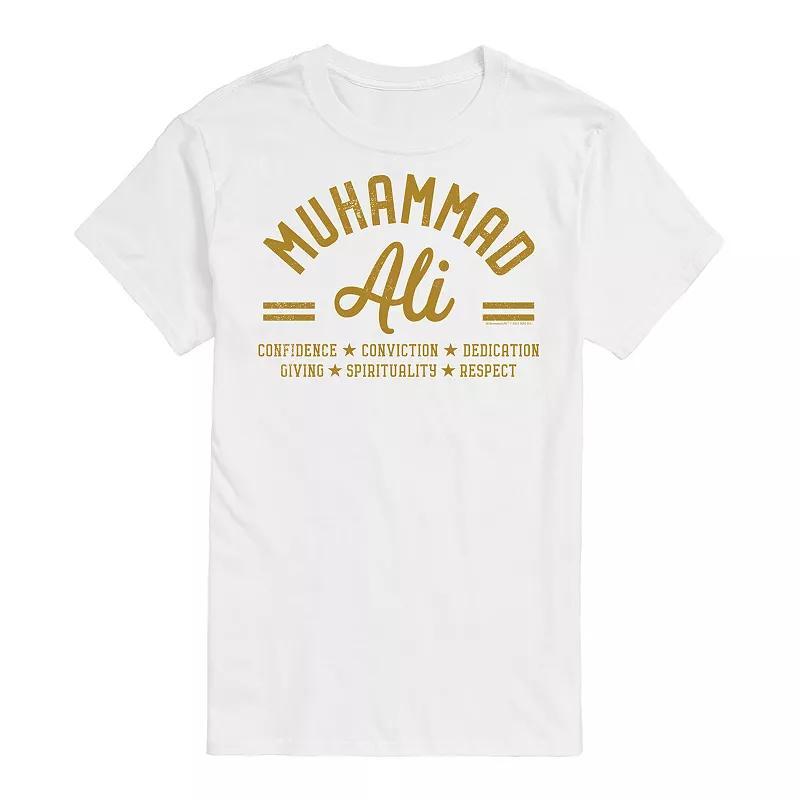 Big & Tall Muhammad Ali Principles Tee, Mens Product Image