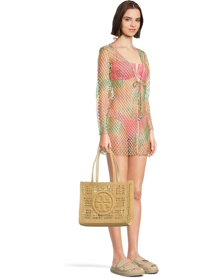 Coral Reef Sheer Chiffon Tunic Product Image