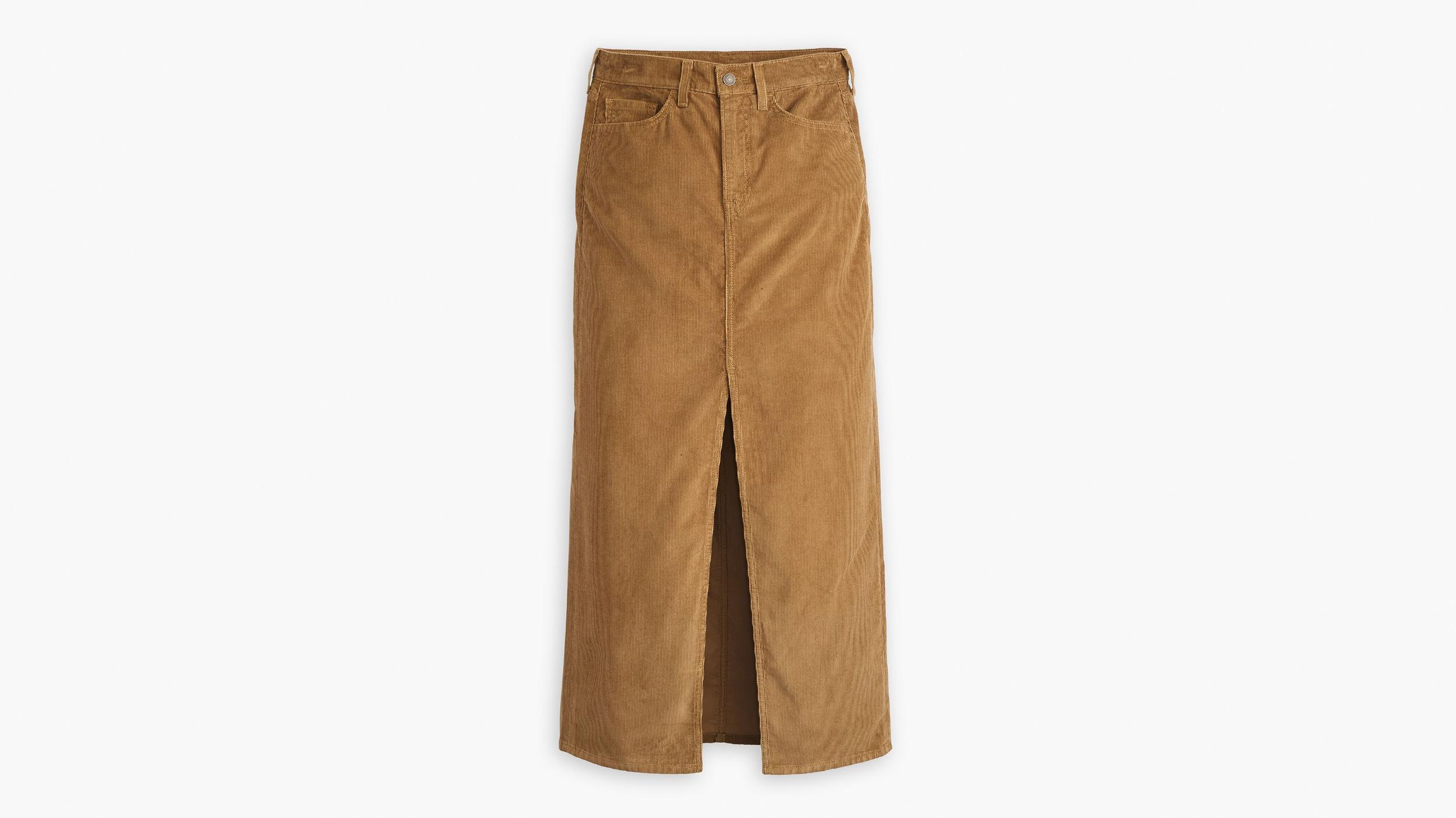 Ankle Column Corduroy Skirt Product Image