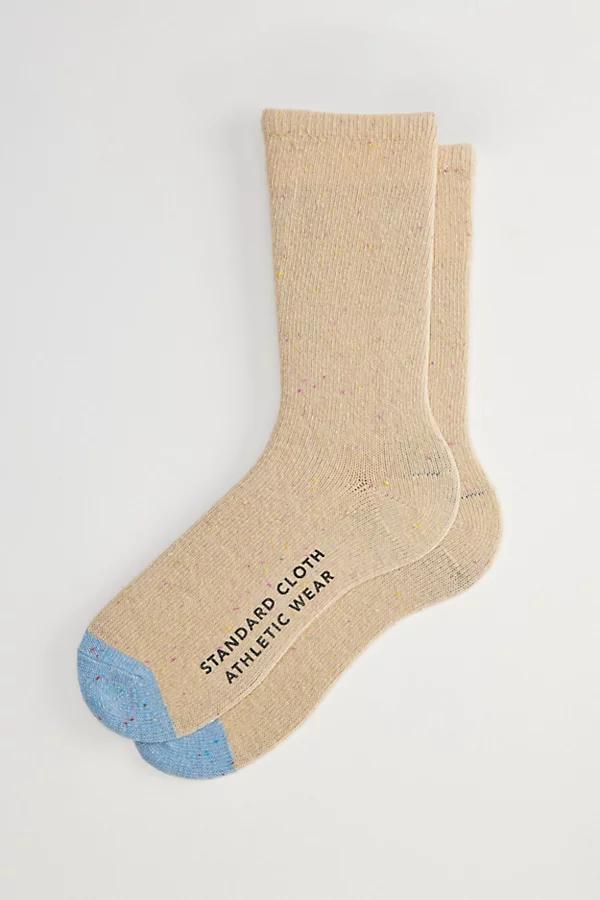 Standard Cloth Marled Trouser Crew Sock Mens at Urban Outfitters Product Image