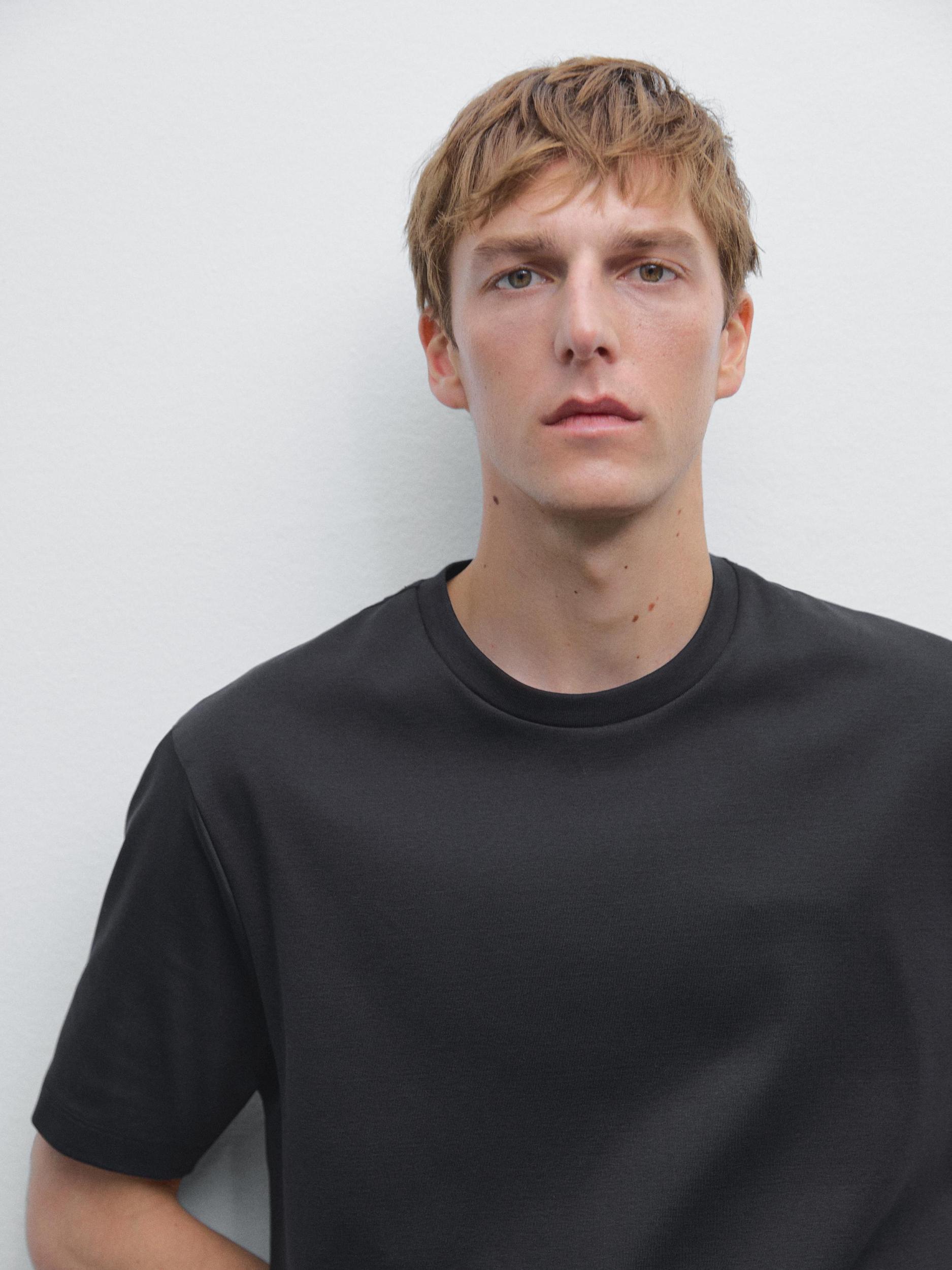 100% mercerised cotton T-shirt Product Image