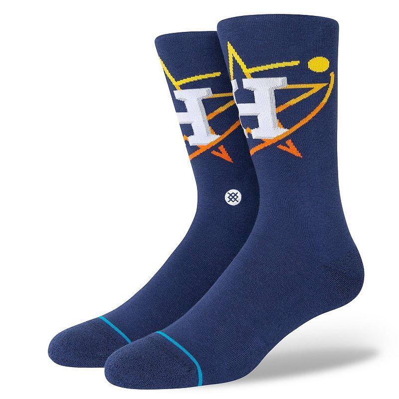 Mens Stance Houston Astros 2022 City Connect Crew Socks Blue Product Image
