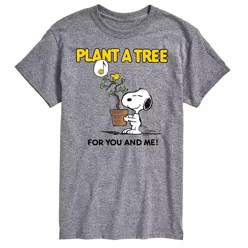 Mens Peanuts Plant A Tree Tee Product Image