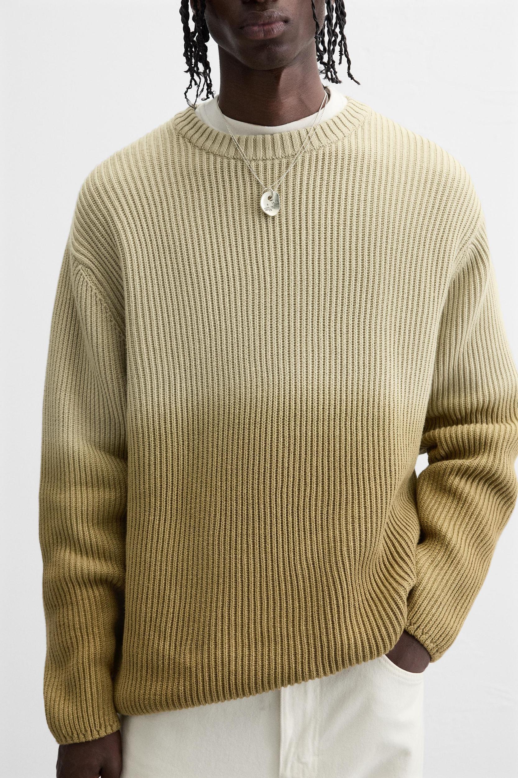 DÉGRADÉ RIBBED SWEATER Product Image