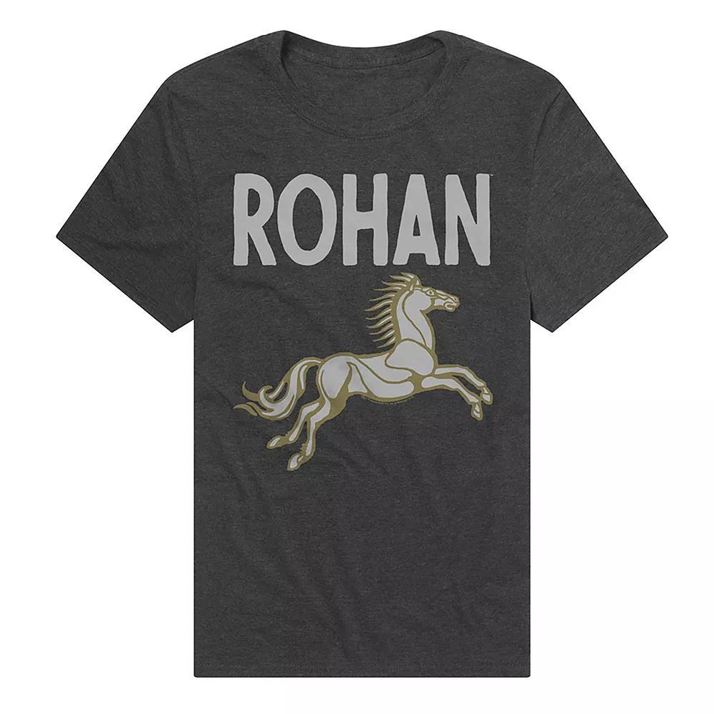 Men's Lord of the Rings Green Dragon Graphic Tee, Size: Large, Grey Product Image