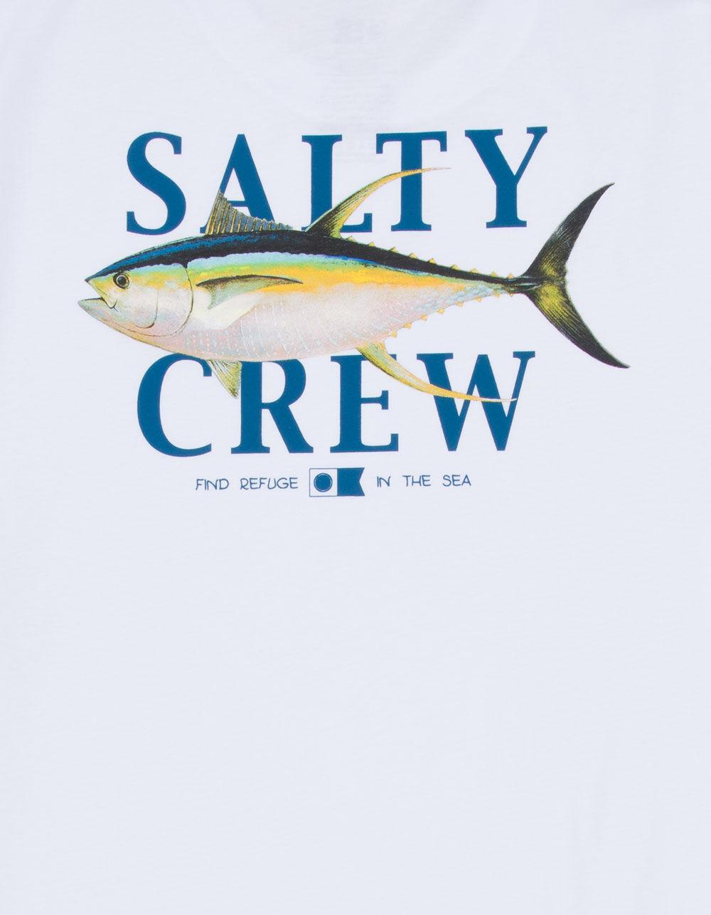 SALTY CREW Yellowfin Mens Tee - WHITE Product Image