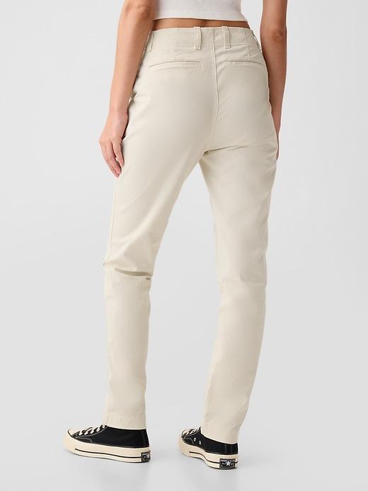 Mid Rise Downtown Khakis Product Image