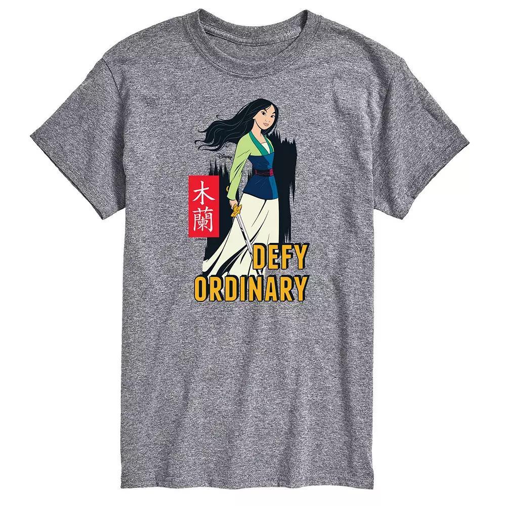 Disneys Mulan Mens Defy Ordinary Tee Product Image