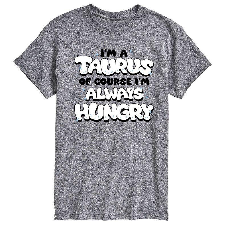 Mens Im A Taurus Always Hungry Graphic Tee Ivory Product Image