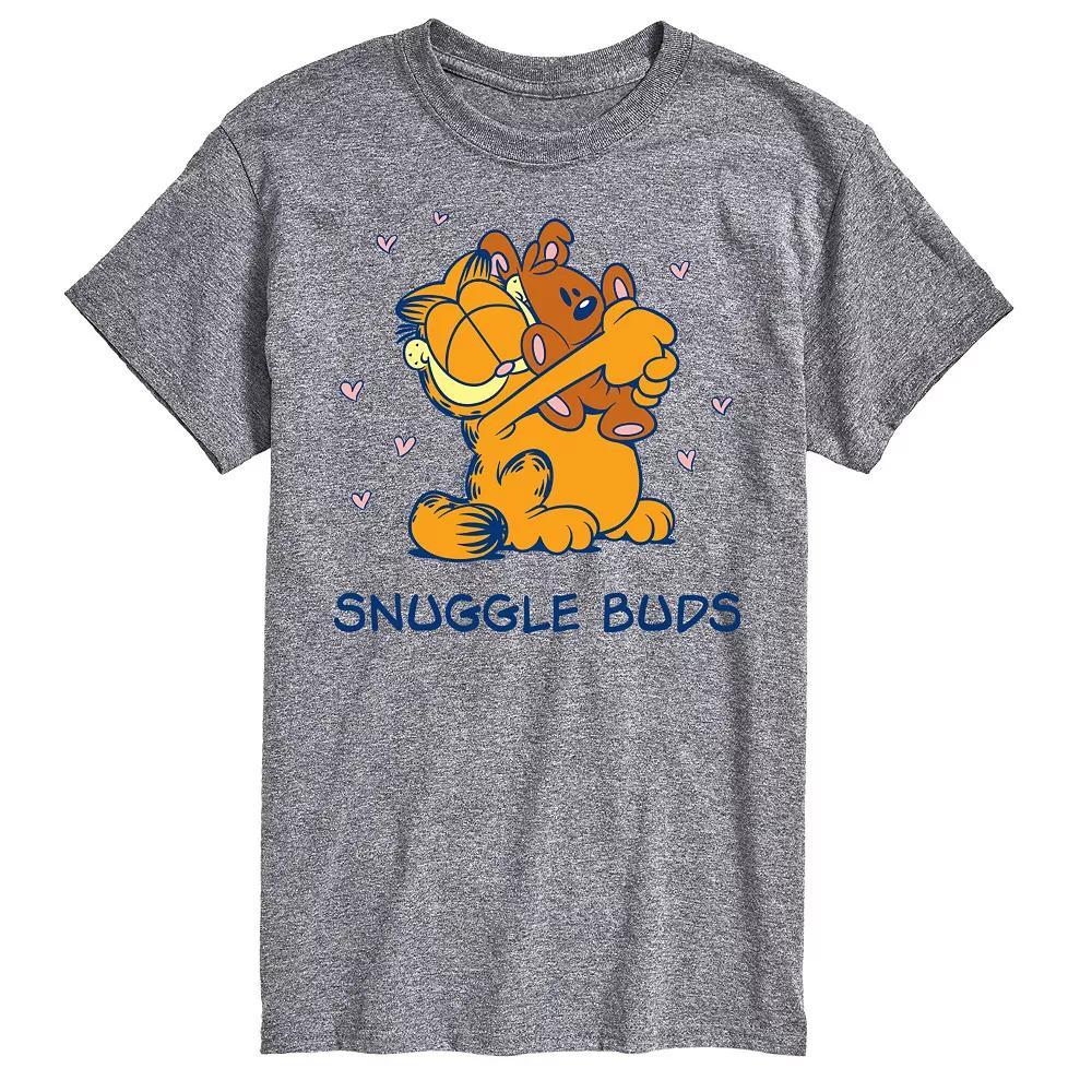 Mens Garfield Snuggle Buds Graphic Tee Product Image