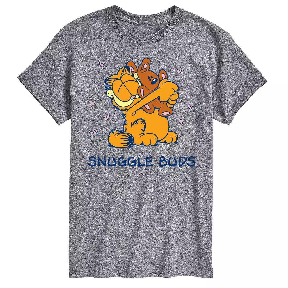 Mens Garfield Snuggle Buds Graphic Tee Product Image