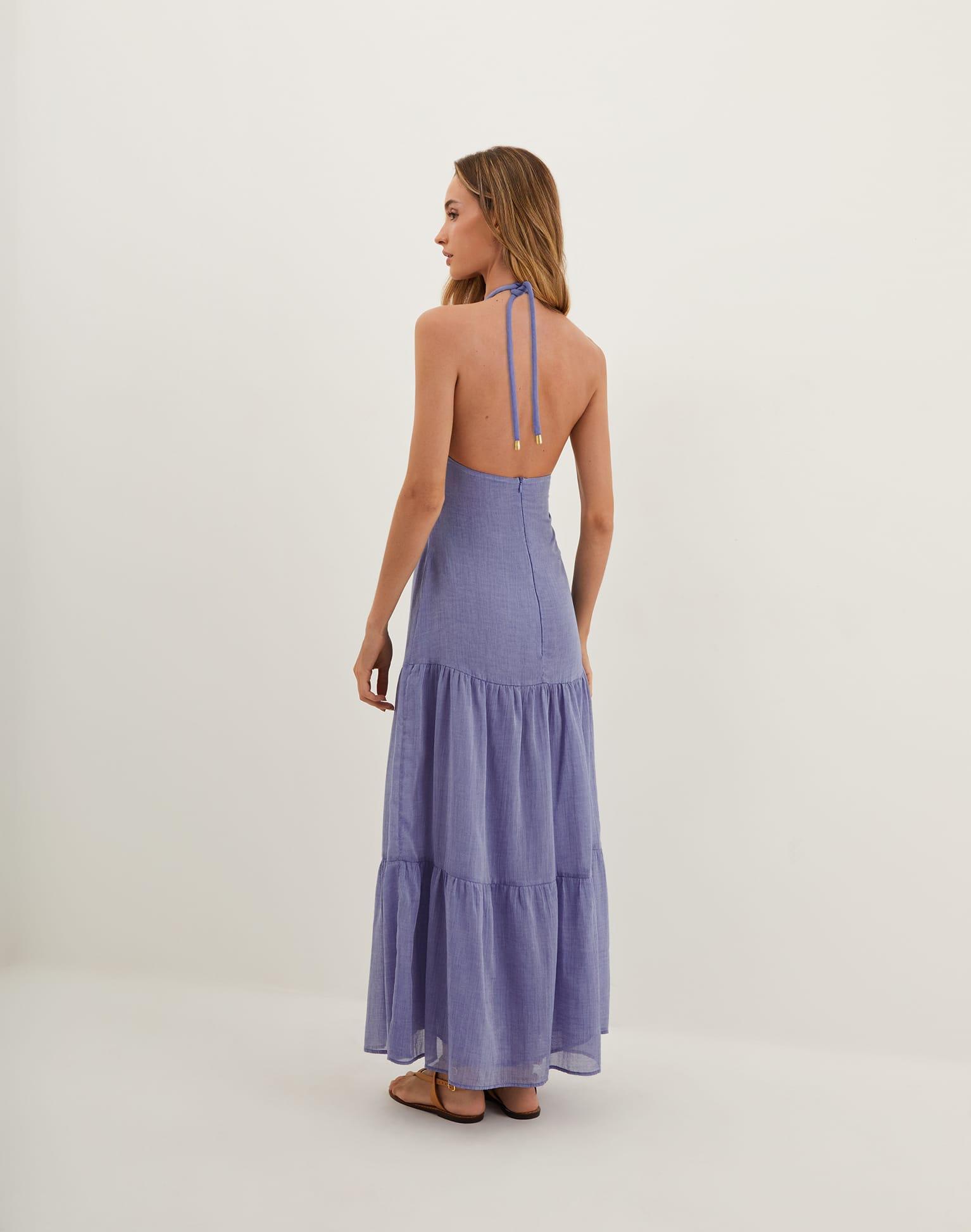 Cassia Maxi Dress - Sapphire Product Image
