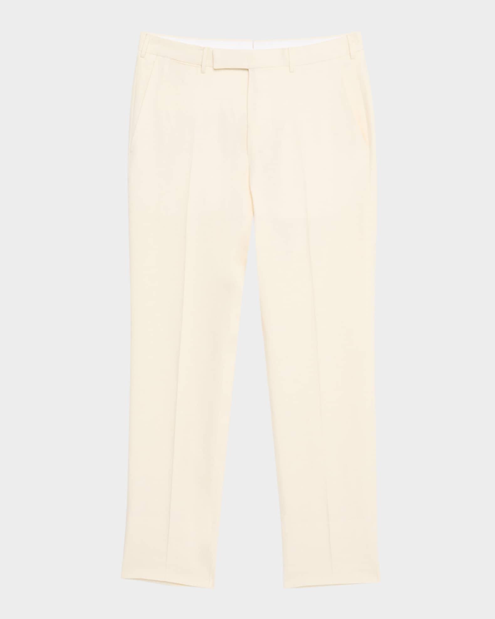 Men's Oasi Lino Flat-Front Trousers Product Image