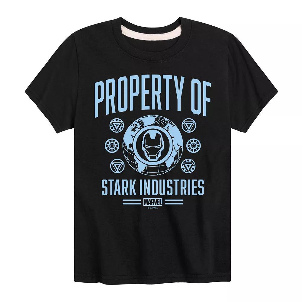 Boys 8-20 Marvel Iron Man Property Of Stark Industries, Boys Product Image