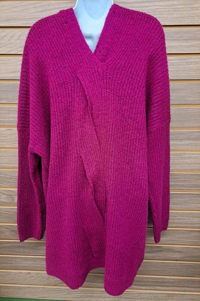 Open Cardigan Back Knitted Design Product Image