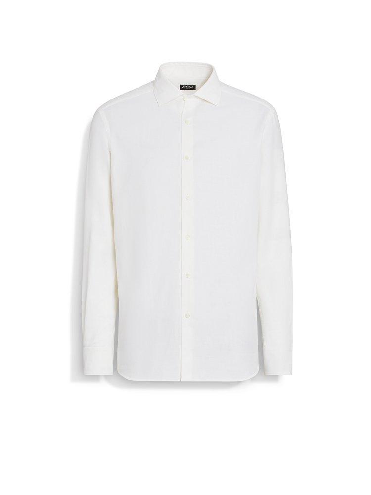 ZEGNA Chemise Cashco In White Product Image
