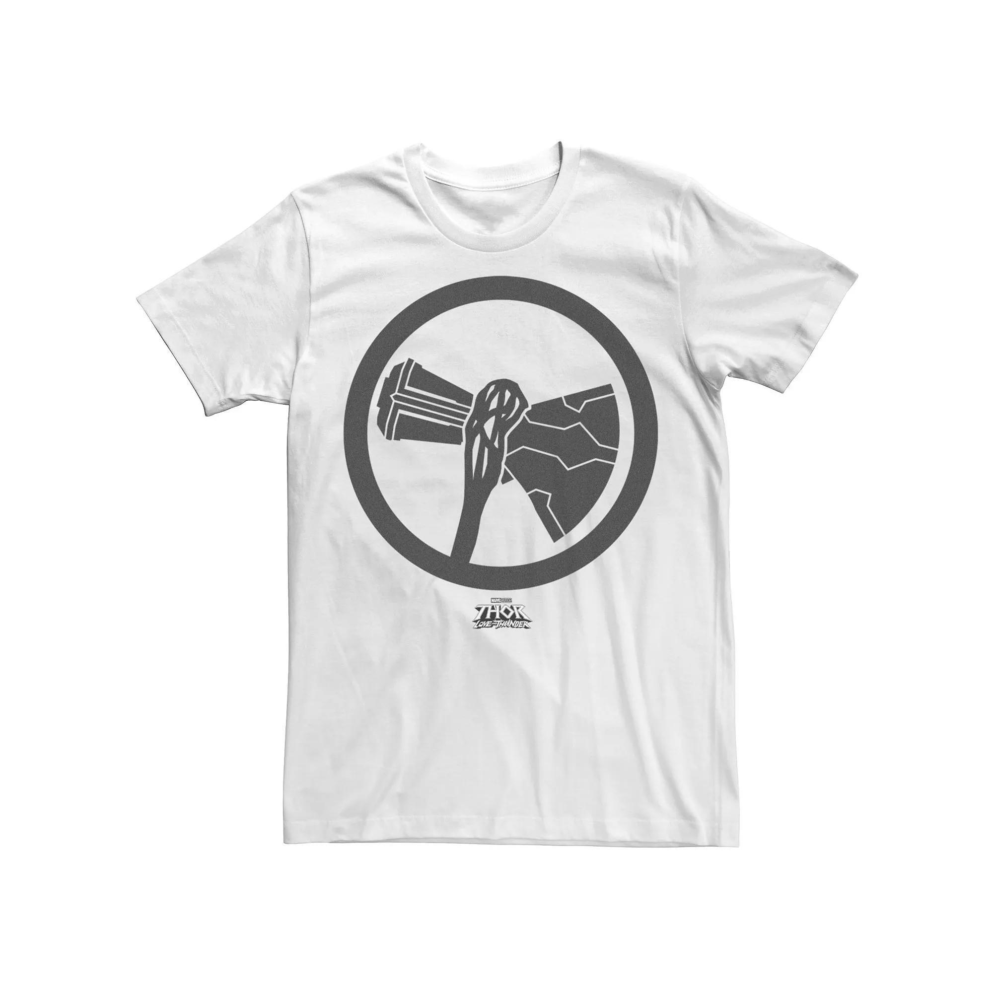 Men's Marvel Thor Love and Thunder Tee, Size: Large, White Product Image