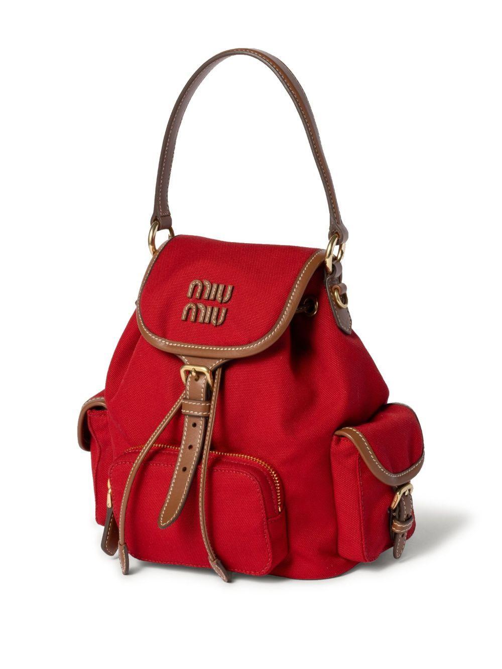 logo-lettering backpack Product Image