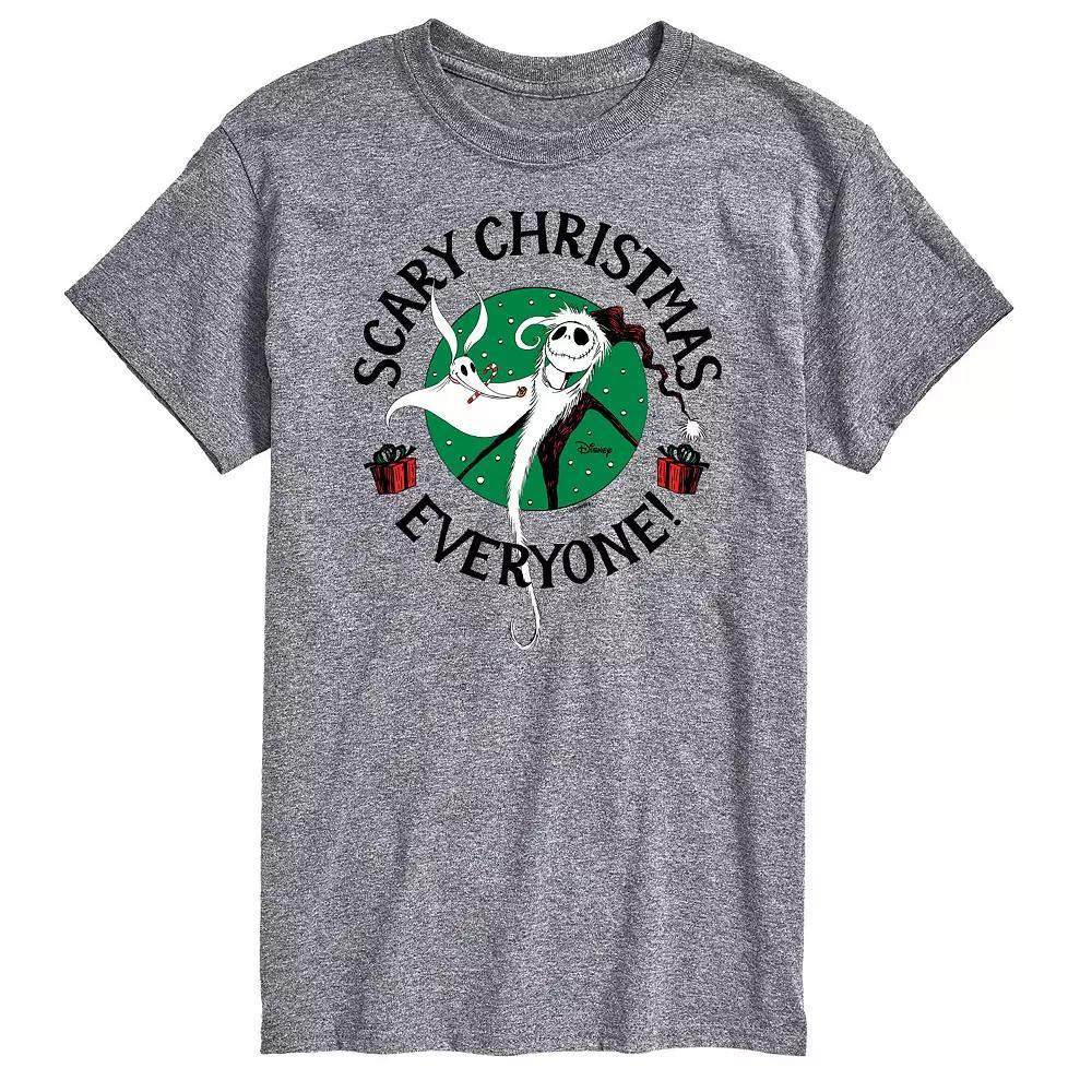 Disneys The Nightmare Before Christmas Mens Scary Christmas Mens Everyone Graphic Tee Product Image