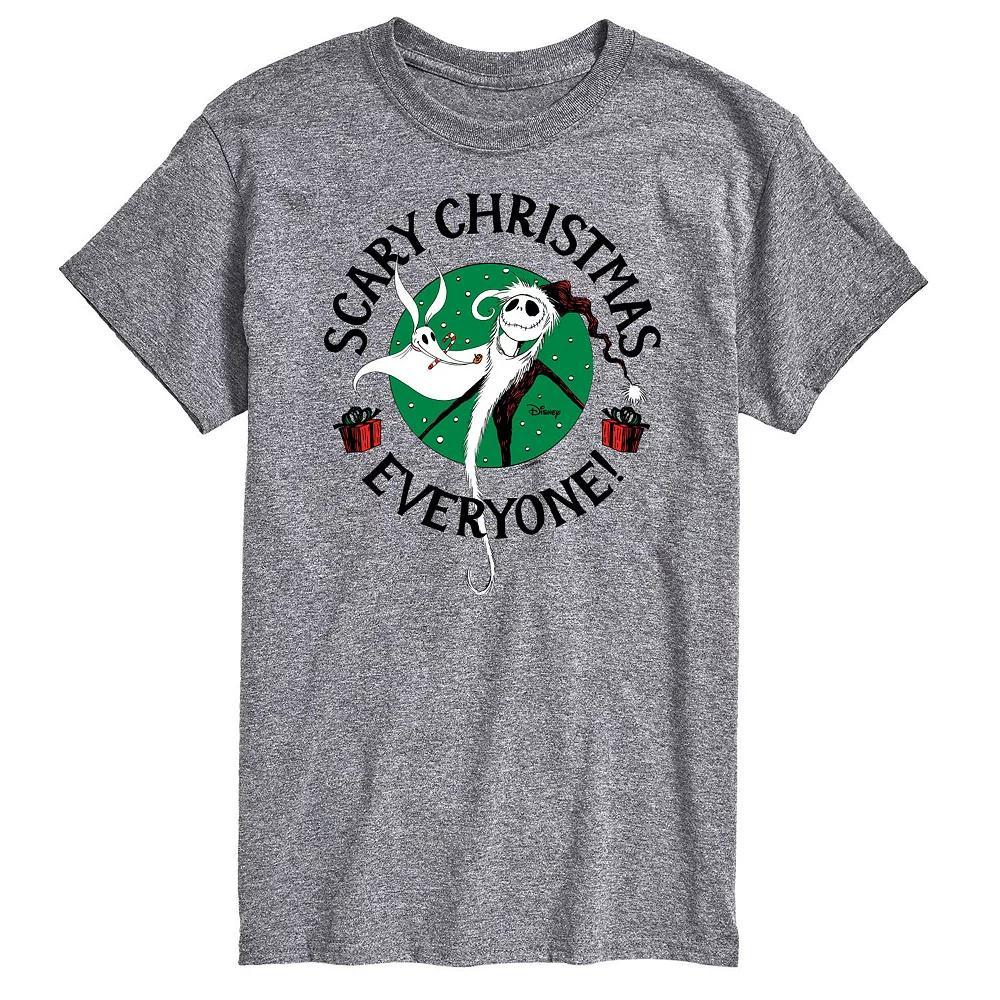Disneys The Nightmare Before Christmas Mens Scary Christmas Mens Everyone Graphic Tee Product Image