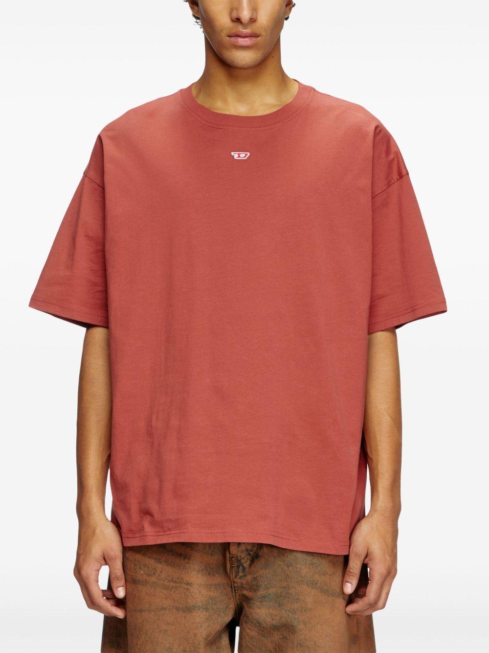 logo-patch organic-cotton t-shirt Product Image
