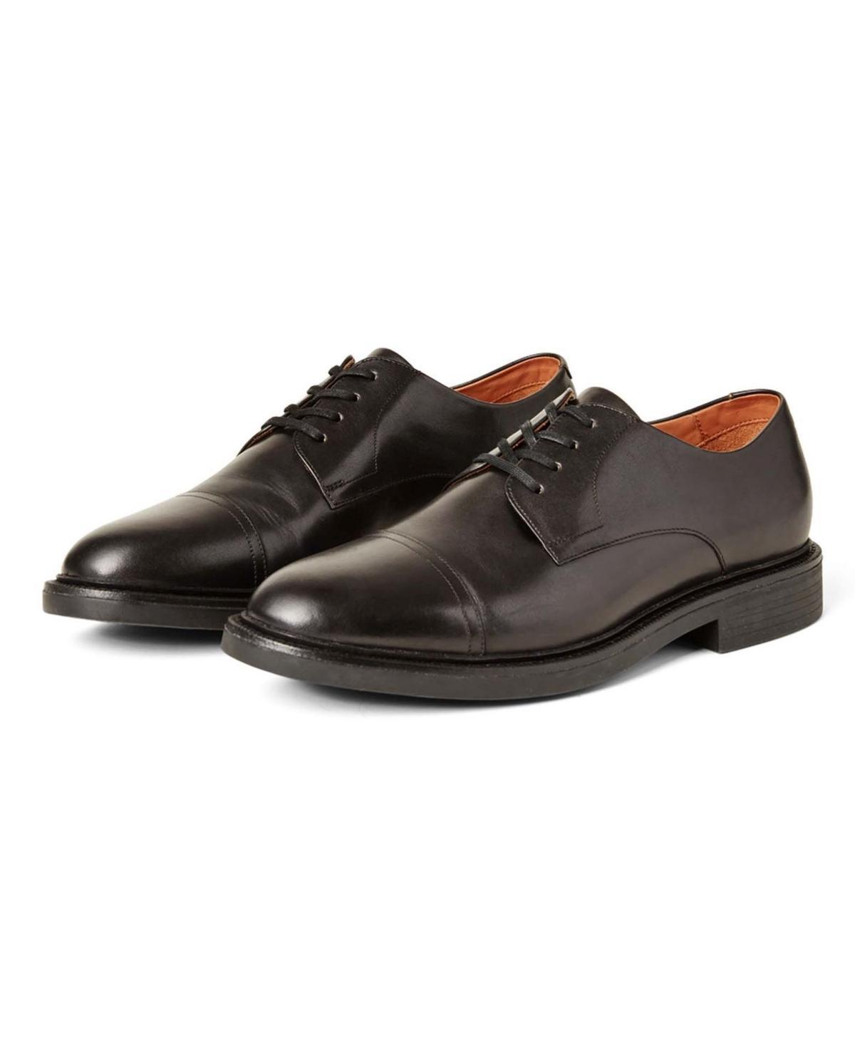 Mens Asher Cap-Toe Leather Oxfords Product Image