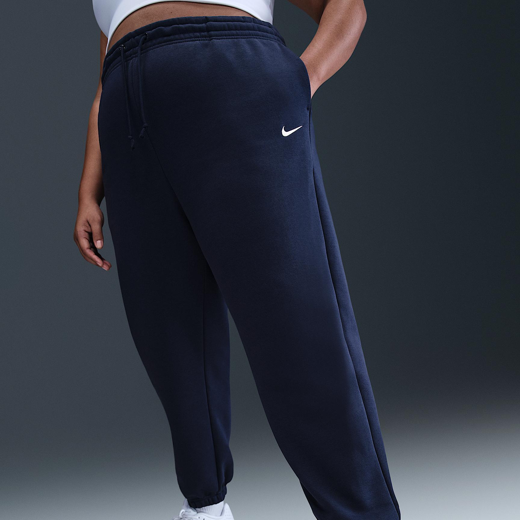 Nike Sportswear Phoenix Fleece Women's High-Waisted Oversized Sweatpants (Plus Size) Product Image