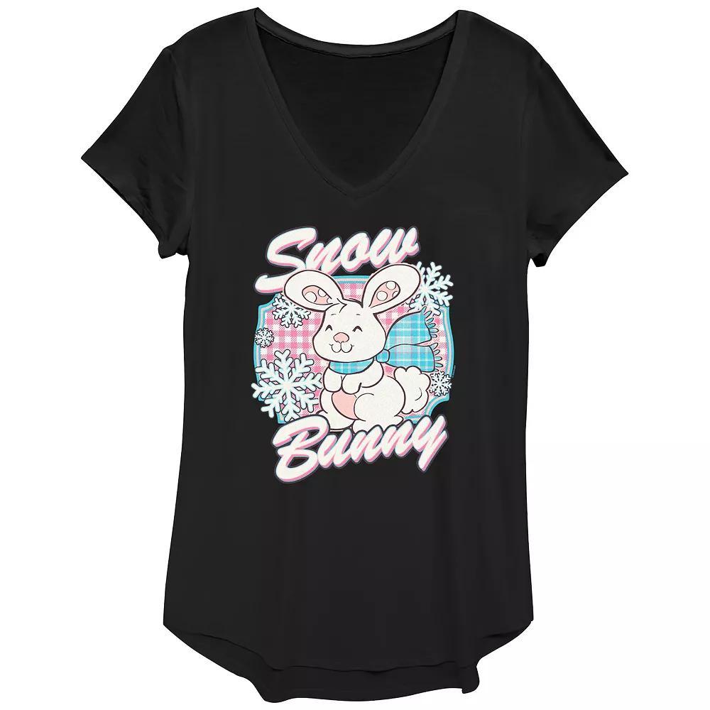 Womens Strawberry Shortcake Snow Bunny Graphic Tee Product Image