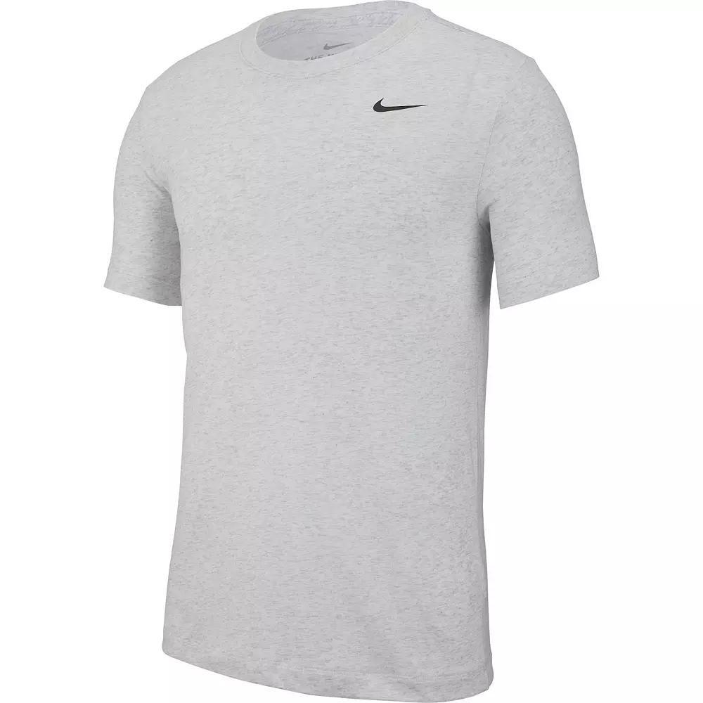 Men's Nike Dri-FIT Training Tee, Size: Large, Birch Grey Product Image