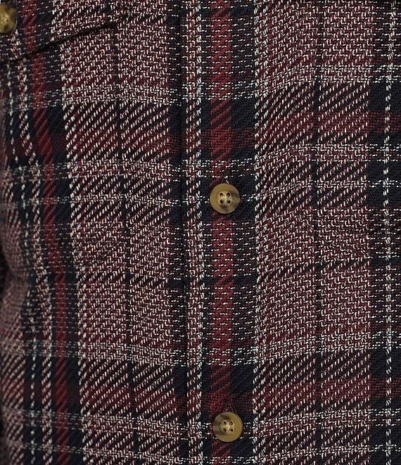 Rowm Long Sleeve Jaspe Large Plaid Button Down Sport Shirt Product Image