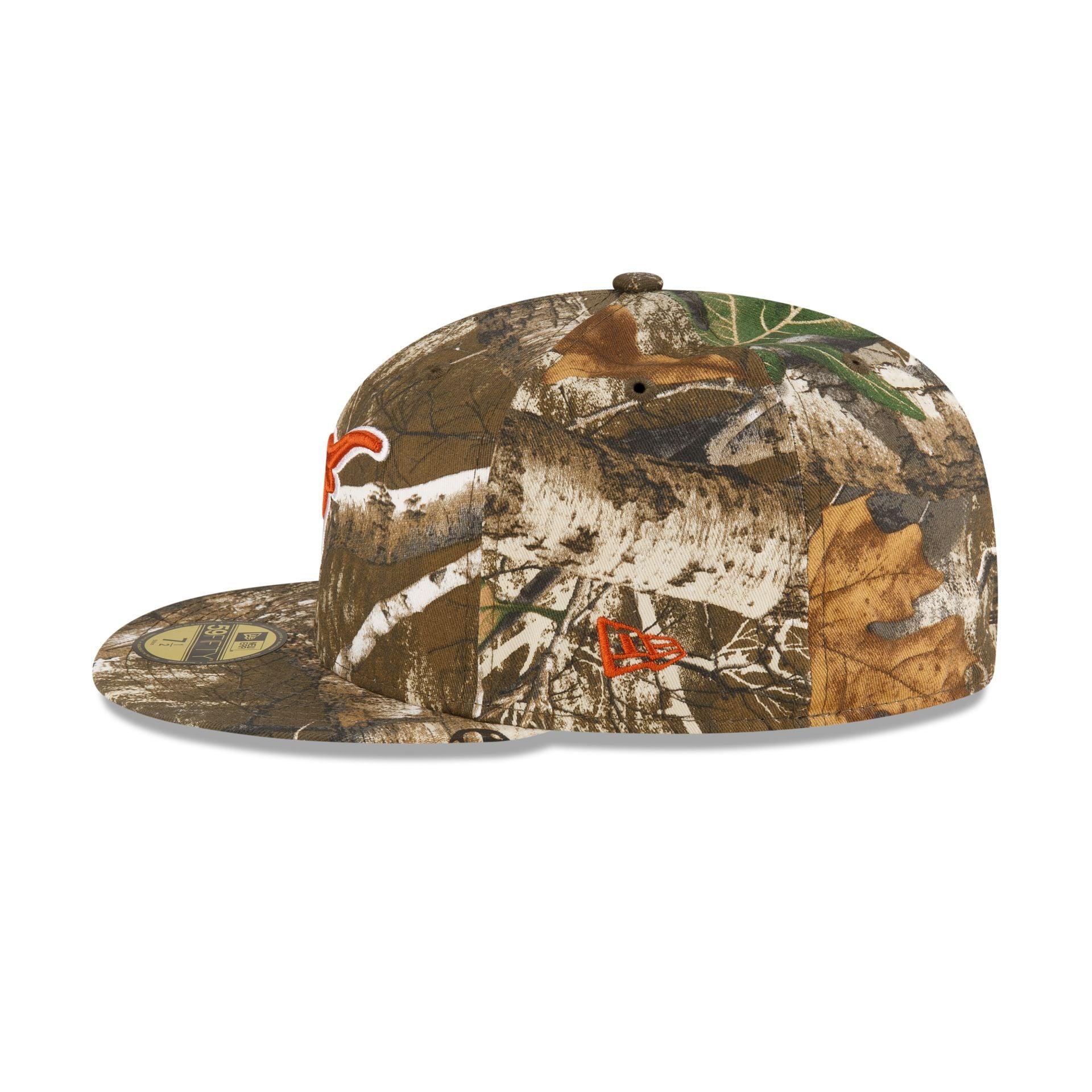 Texas Longhorns Camo 59FIFTY Fitted Hat Male Product Image