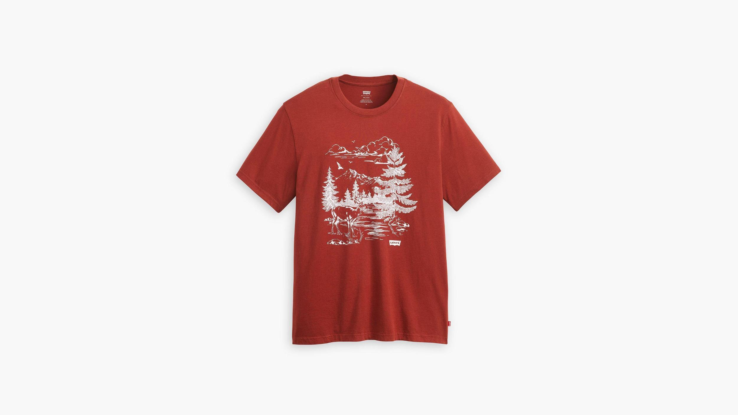 Relaxed Fit Short Sleeve Graphic T-Shirt Product Image