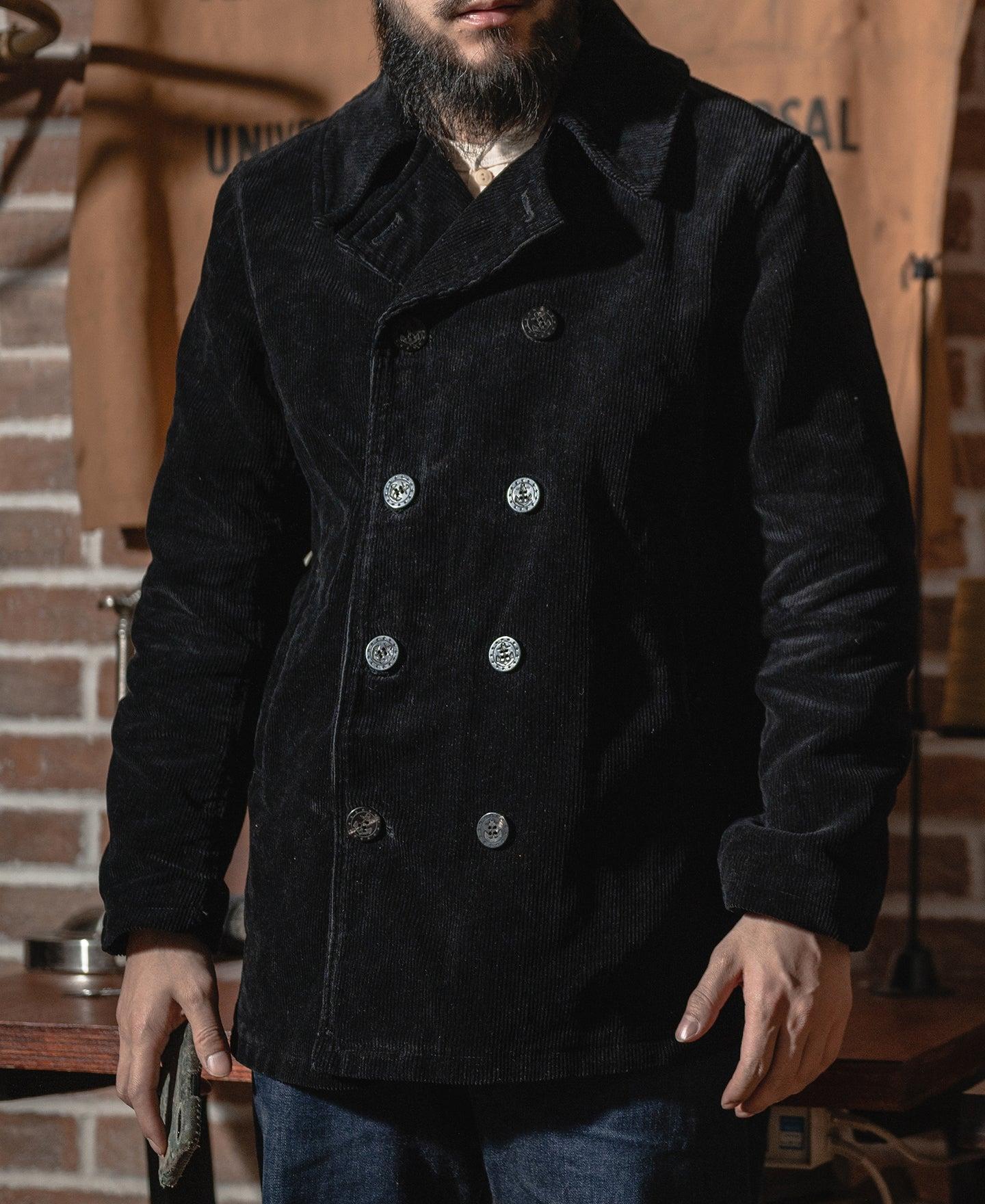 Lot 939 Heavyweight Corduroy Peacoat Product Image